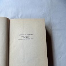 Libros antiguos: ELEMENTOS DE MATEMÁTICAS-BAILS-TOMO IX,PARTEI-1796-DE LA ARQUITECTURA CIVIL-2-1983(390€)
