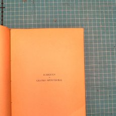 Libros antiguos: ELEMENTOS DE CÁLCULO INFINITESIMAL JIMENEZ 1923(65€)