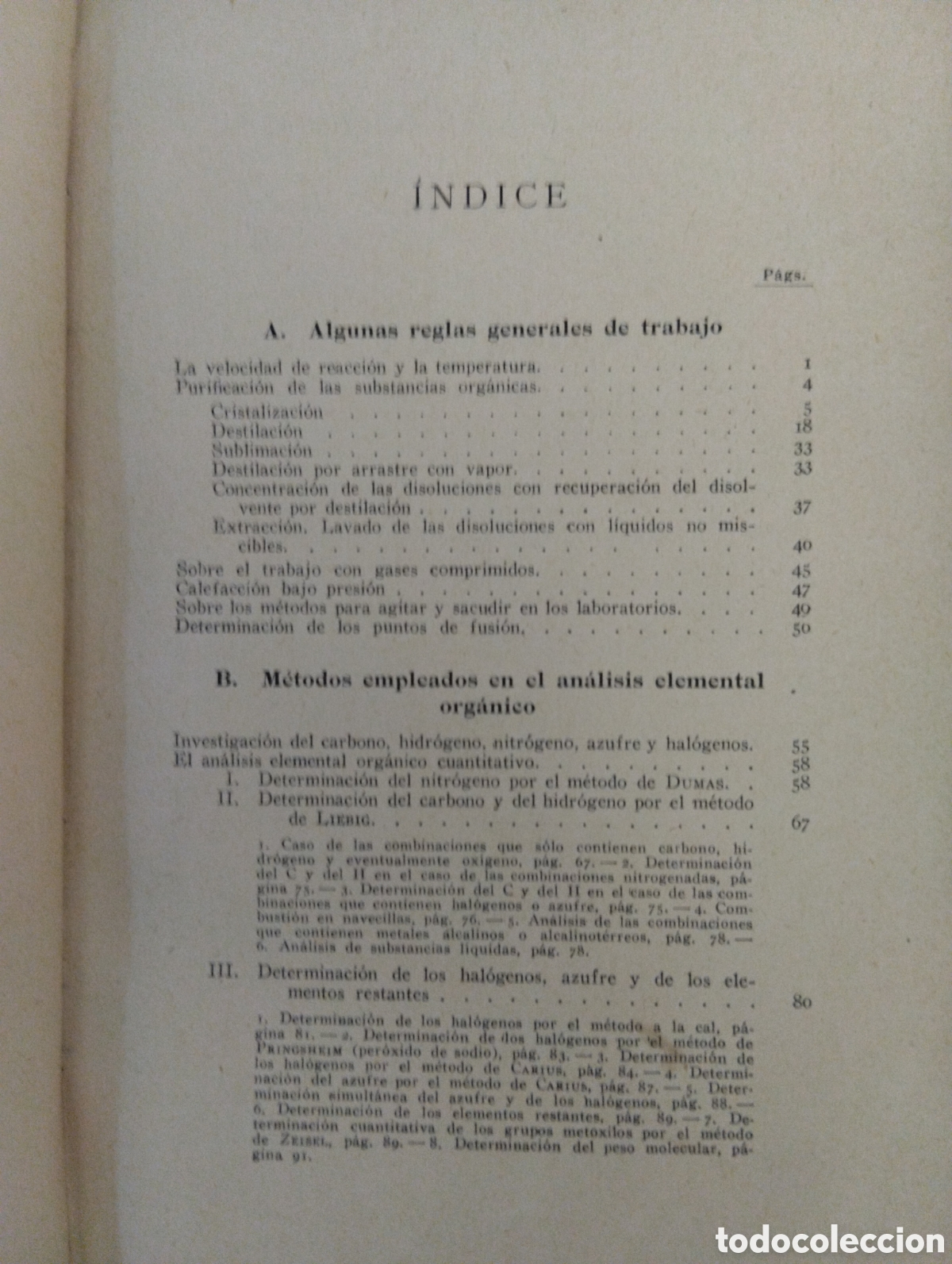 Libros antiguos: Pr&aacute;cticas de Qu&iacute;mica Org&aacute;nica, Prof. L. Gattermann - Foto 5