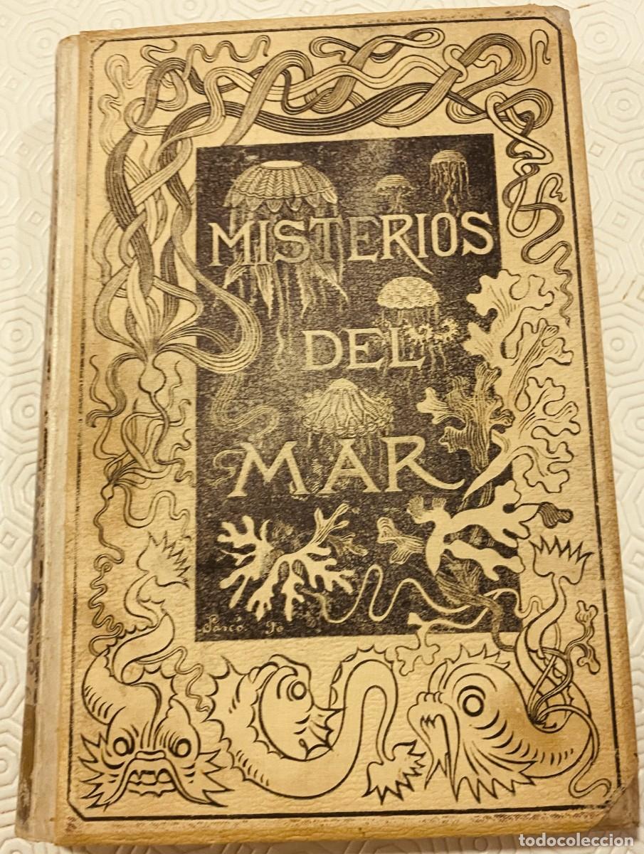 Libros antiguos: Misterios del mar de Manuel Aranda y Sanjuan - Foto 1
