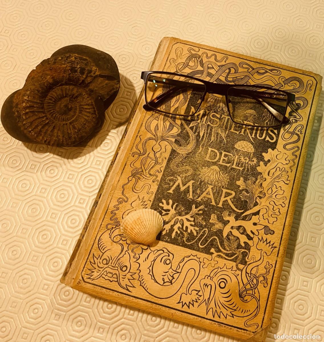 Libros antiguos: Misterios del mar de Manuel Aranda y Sanjuan - Foto 4