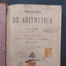 Libros antiguos: TRATADO DE ARITMETICA - J.A.SERRET-1879