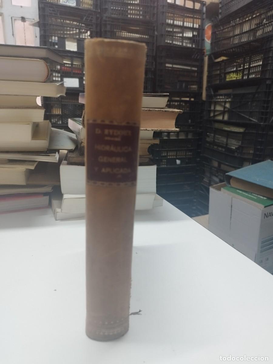 Libros antiguos: HIDR&Aacute;ULICA GENERAL Y APLICADA - DIONISIO EYDOUX - Foto 1
