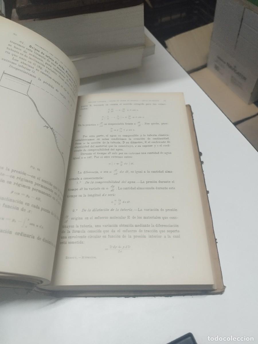 Libros antiguos: HIDR&Aacute;ULICA GENERAL Y APLICADA - DIONISIO EYDOUX - Foto 6