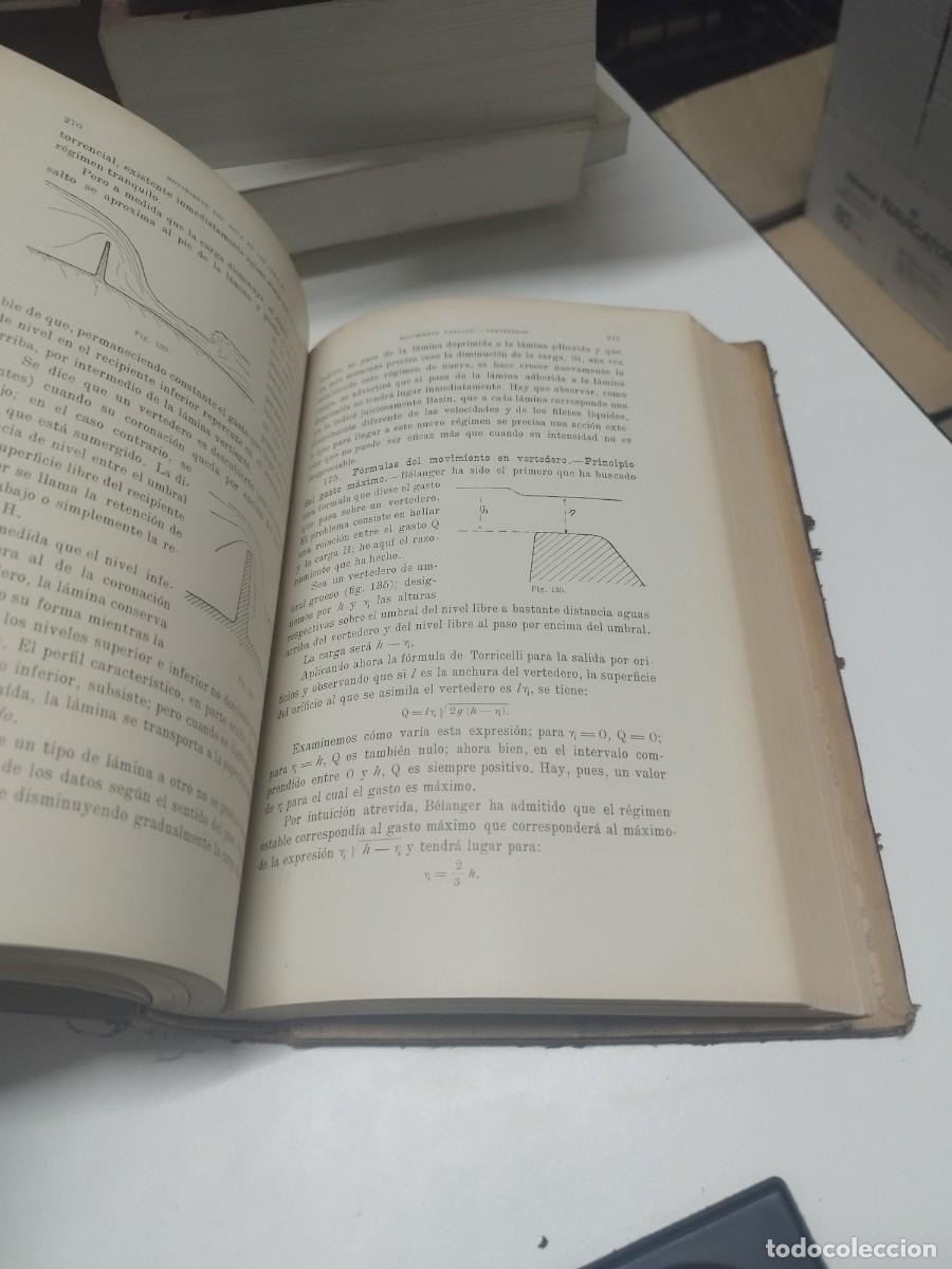 Libros antiguos: HIDR&Aacute;ULICA GENERAL Y APLICADA - DIONISIO EYDOUX - Foto 7
