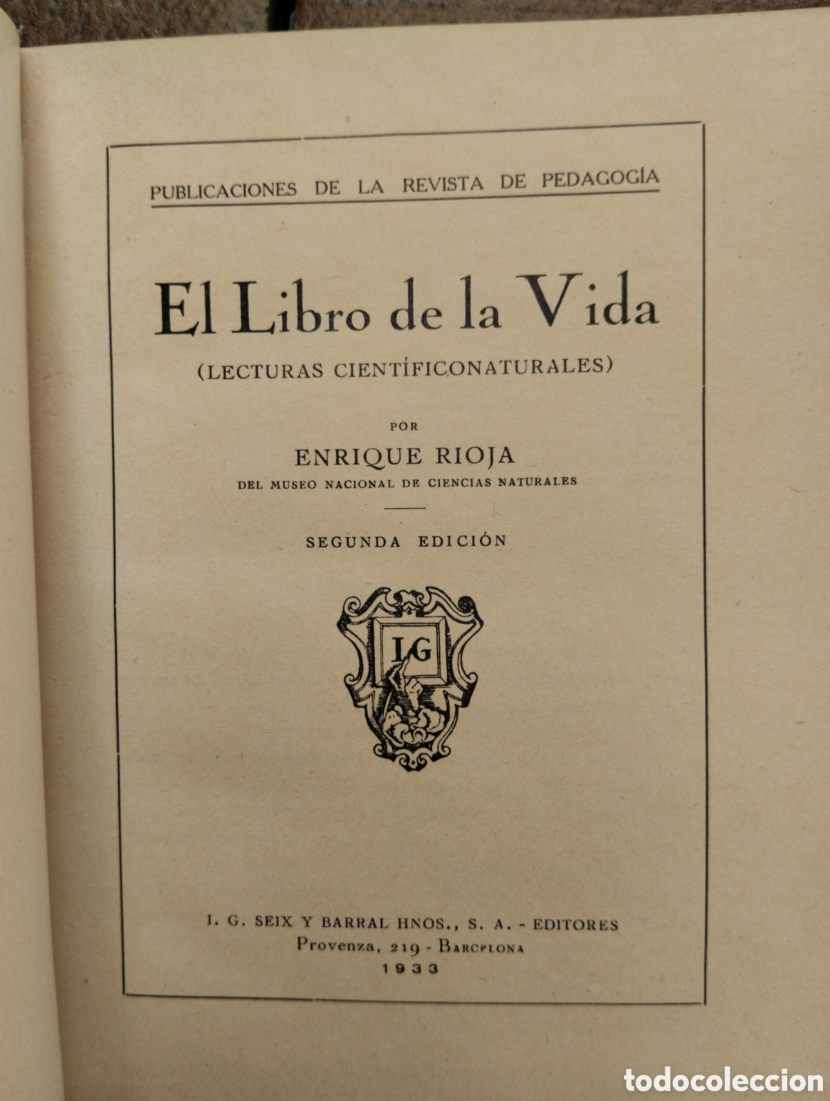 Libros antiguos: El Libro de la Vida, Enrique Rioja - Foto 6