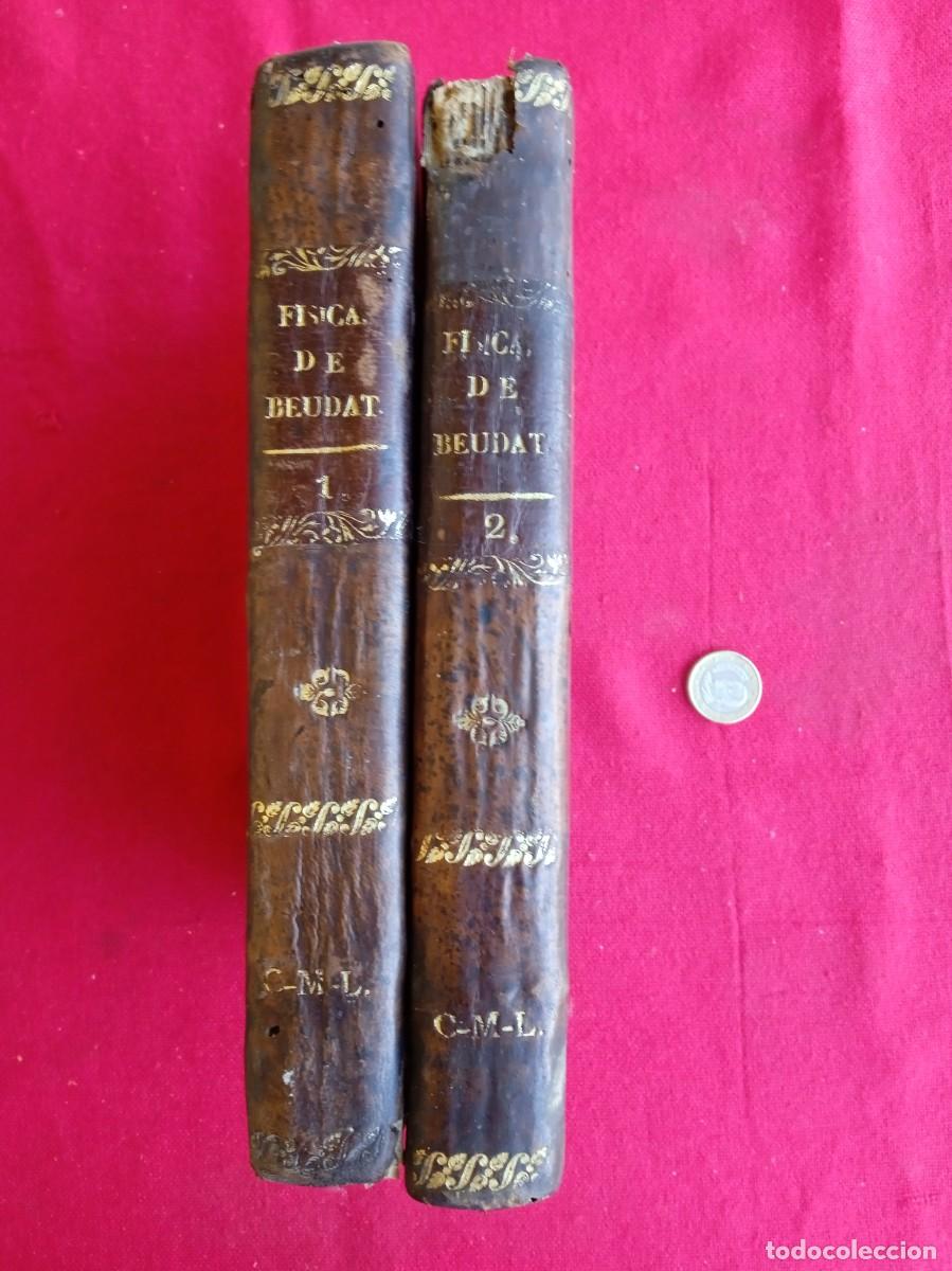 Libros antiguos: F&iacute;sica de Beudant 2 libros tomos de 1830 - Foto 3
