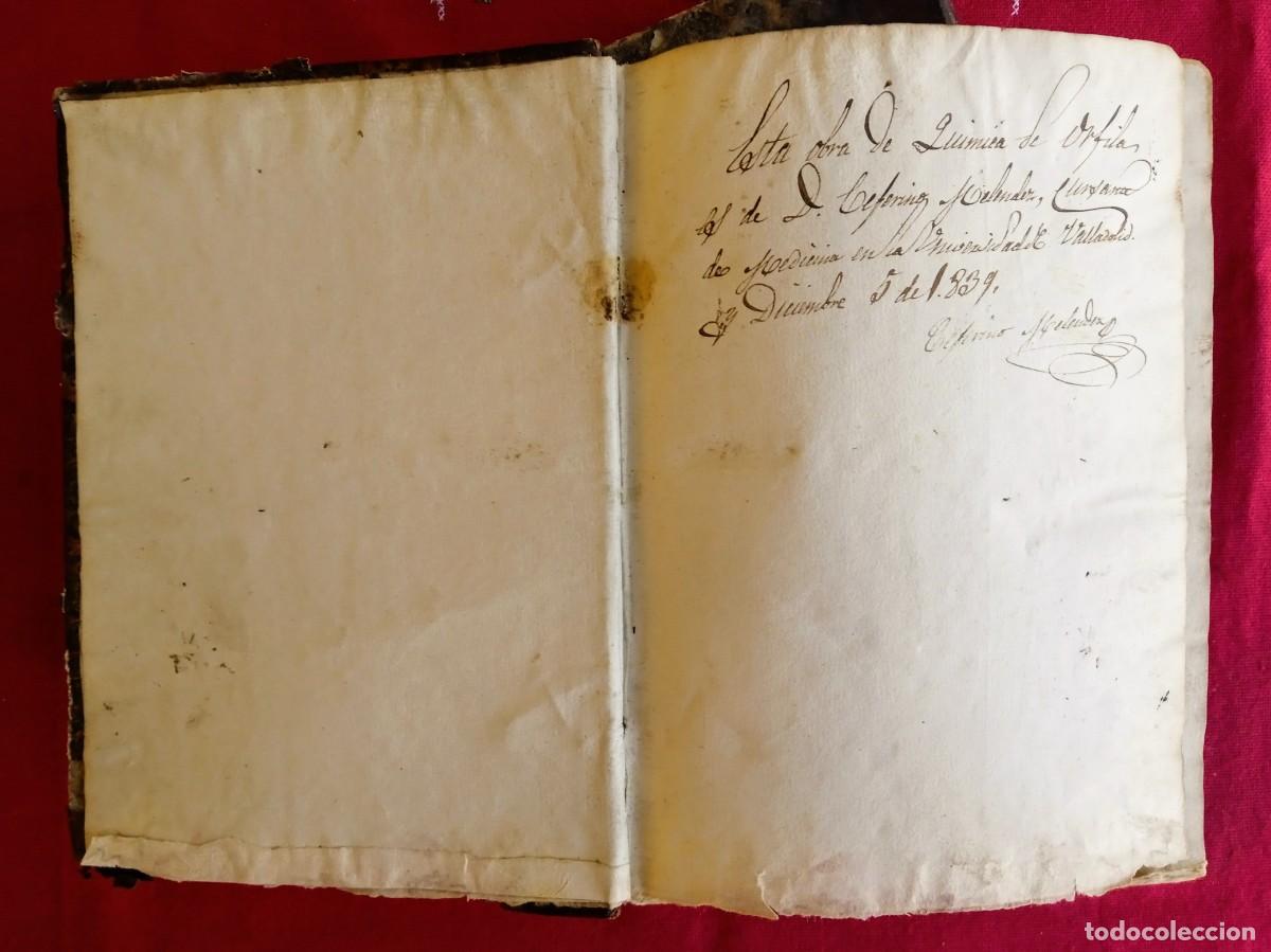 Libros antiguos: Libros antiguos Elementos de Qu&iacute;mica &Aacute;lvarez 1838 - Foto 4