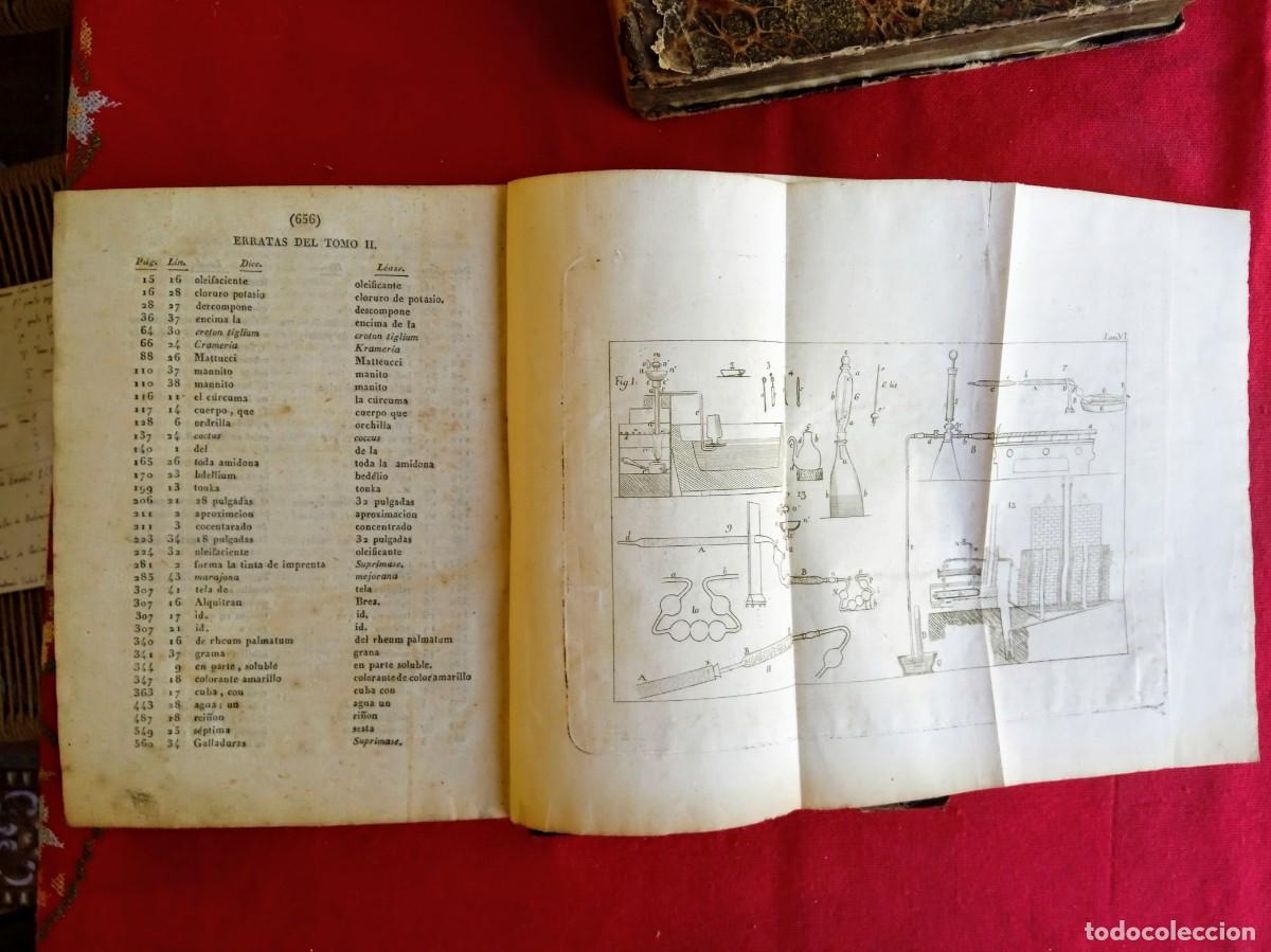 Libros antiguos: Libros antiguos Elementos de Qu&iacute;mica &Aacute;lvarez 1838 - Foto 14