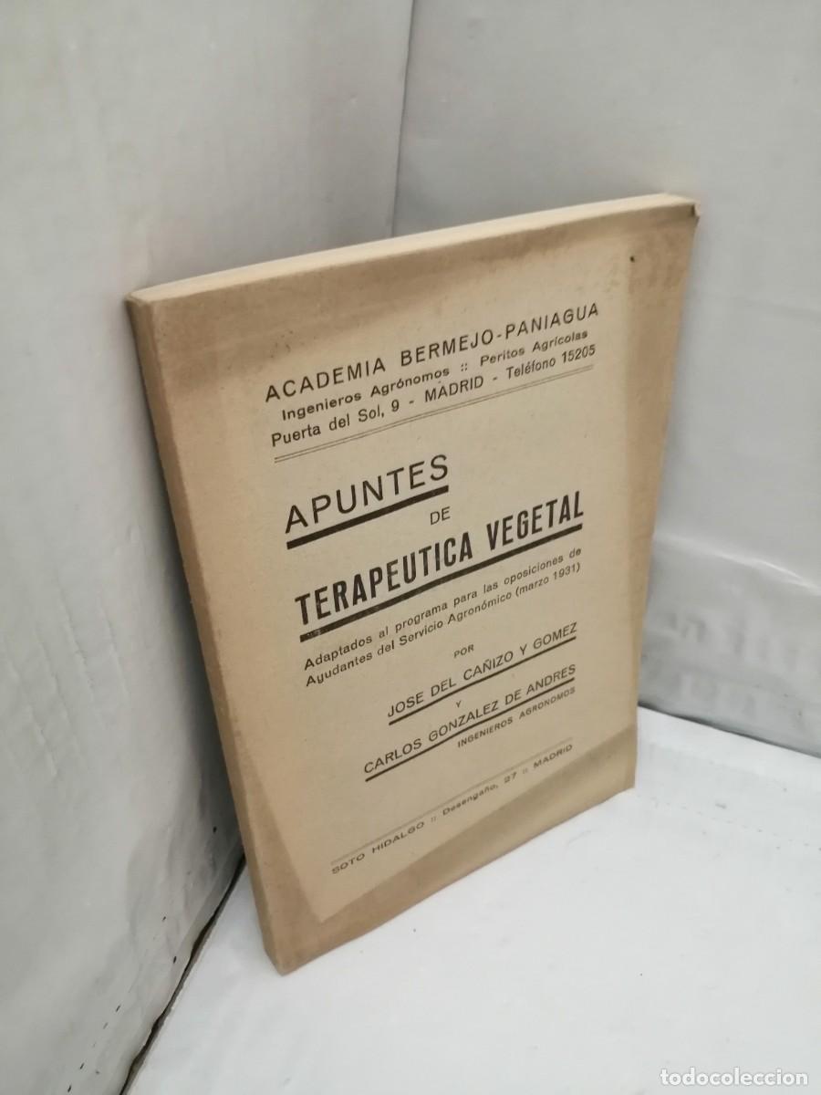 Libros antiguos: Apuntes de Terap&eacute;utica Vegetal - Foto 3