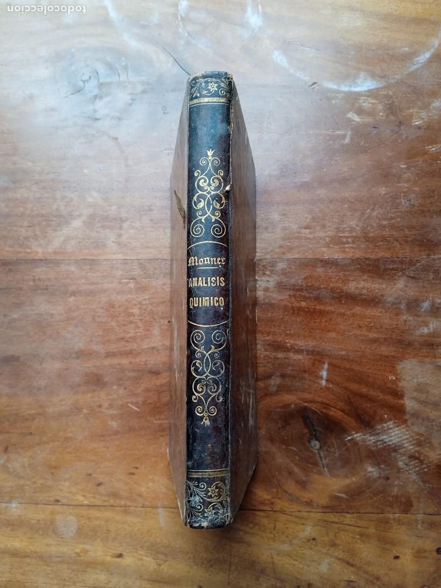 Libros antiguos: Munner An&aacute;lisis qu&iacute;mico 1869 - Foto 1