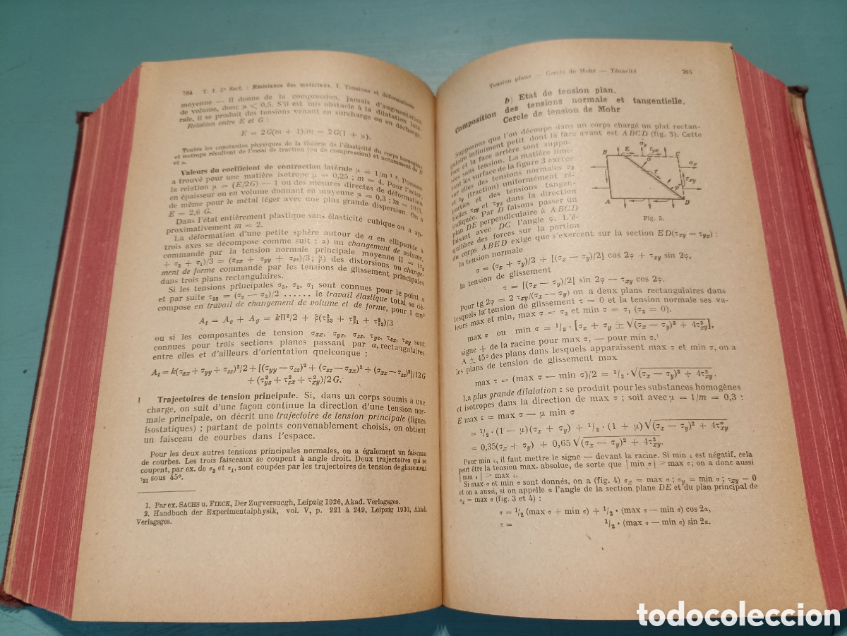 Libros antiguos: Manuel de LIngenieur. H&uuml;tte. Paris 1947 - Foto 3