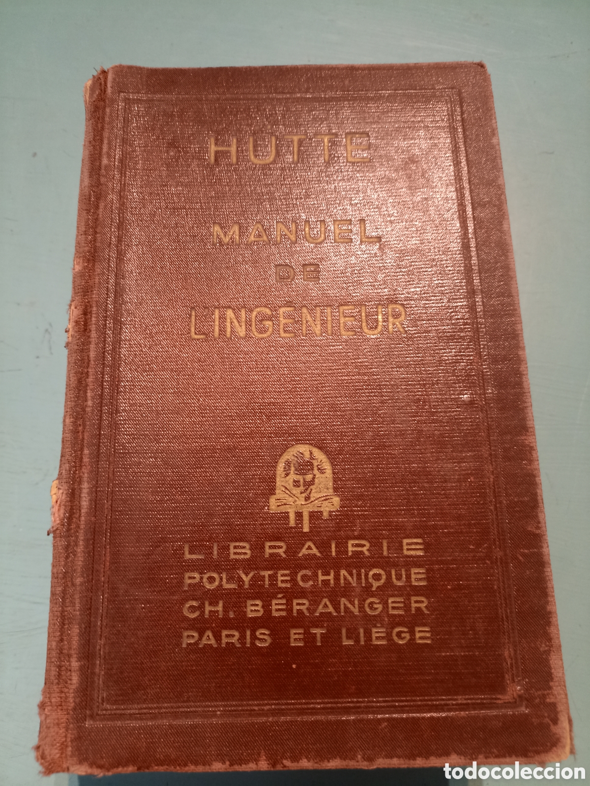 Libros antiguos: Manuel de LIngenieur. H&uuml;tte. Paris 1947 - Foto 5