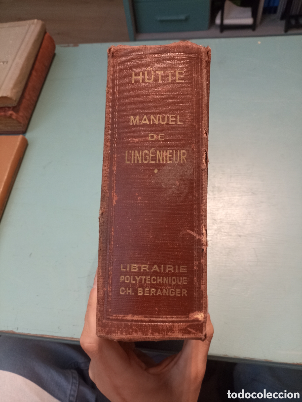 Libros antiguos: Manuel de LIngenieur. H&uuml;tte. Paris 1947 - Foto 4