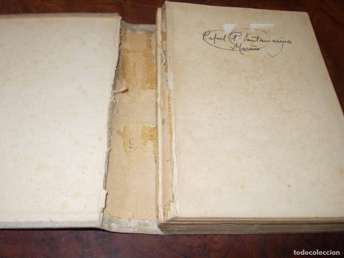 Libros antiguos: Tablas para el trazado de curvas circulares. Rafael Coderch. Manuales Romo 4&ordf; ed. 1.930, defecto - Foto 2