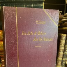 Libros antiguos: LES ARTS ET MÉTIERS CHEZ LES ANIMAUX COUPIN HENRI .1903 LIBRAIRIE NONY. EX LIBRIS