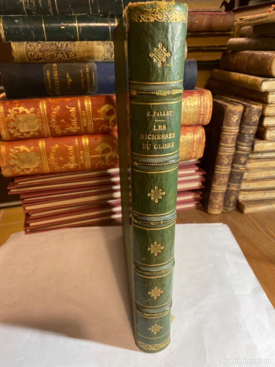 Libros antiguos: LES RICHESSES DU GLOBE FALLET, C. 1874 - Foto 4