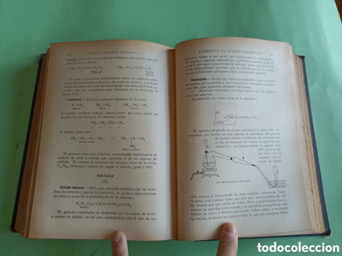 Libros antiguos: Qu&iacute;mica General Aplicada. Luis Postigo. Barcelona 1939 - Foto 4