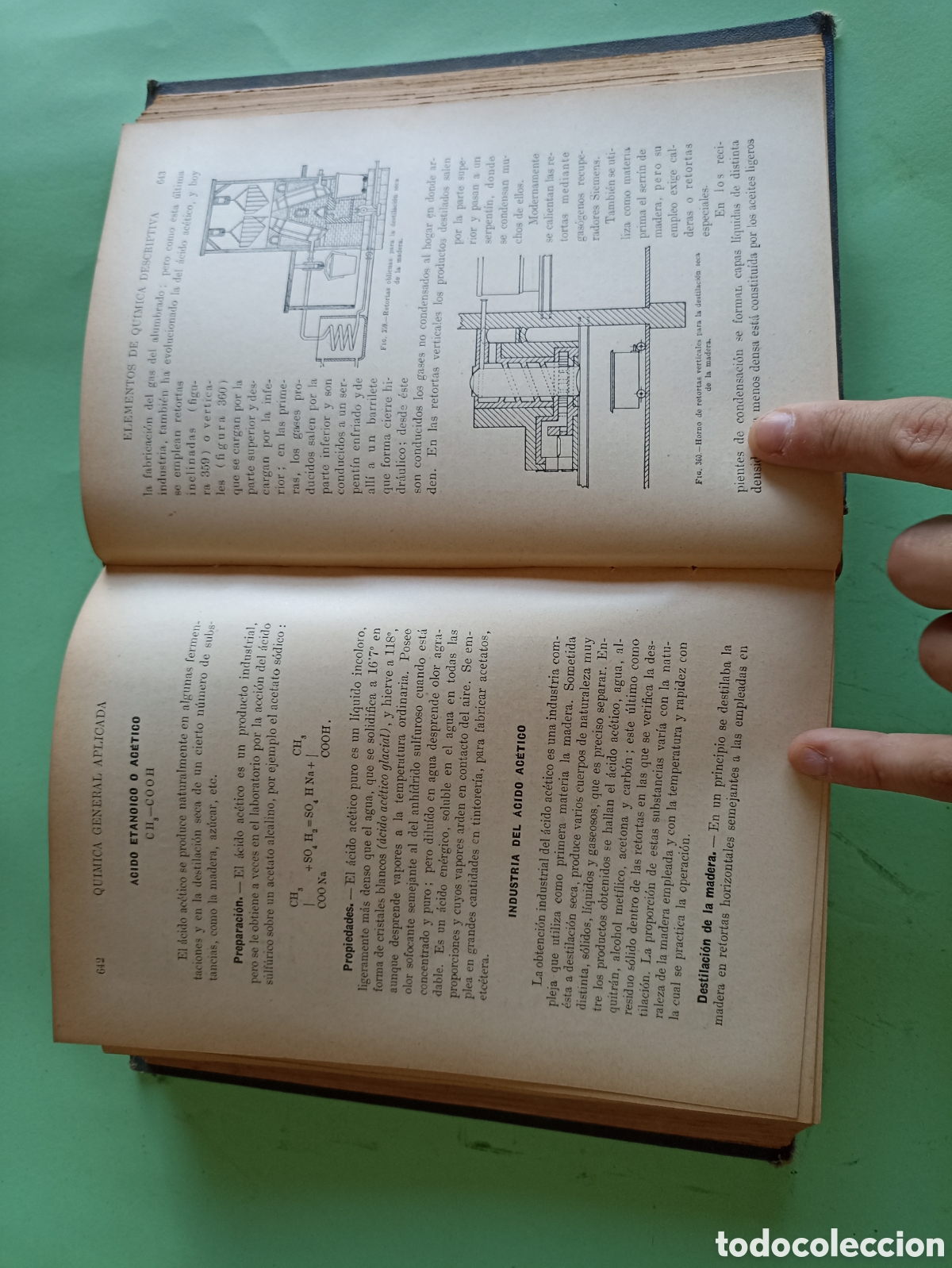 Libros antiguos: Qu&iacute;mica General Aplicada. Luis Postigo. Barcelona 1939 - Foto 5