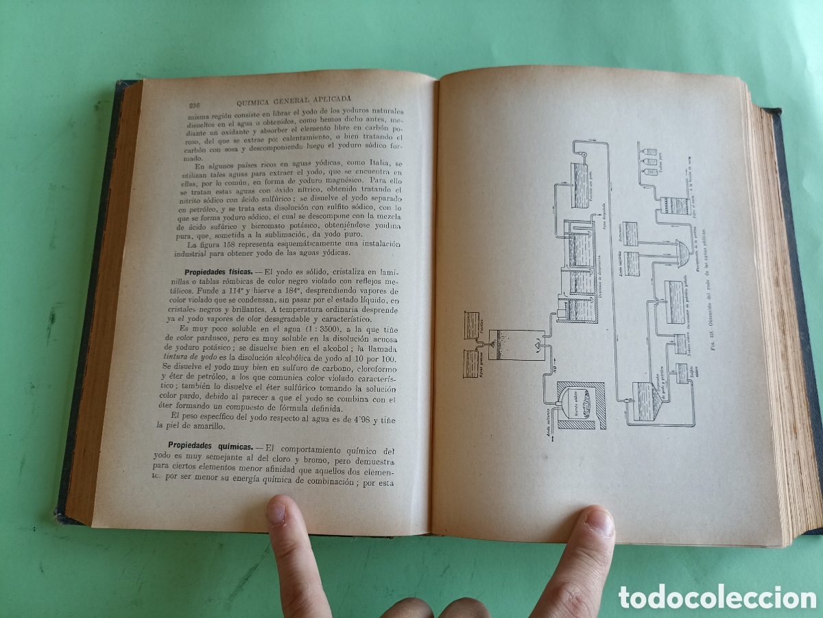Libros antiguos: Qu&iacute;mica General Aplicada. Luis Postigo. Barcelona 1939 - Foto 7