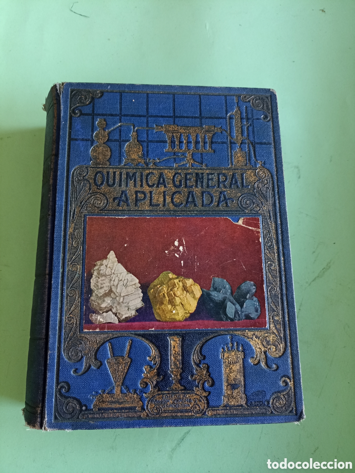 Libros antiguos: Qu&iacute;mica General Aplicada. Luis Postigo. Barcelona 1939 - Foto 1