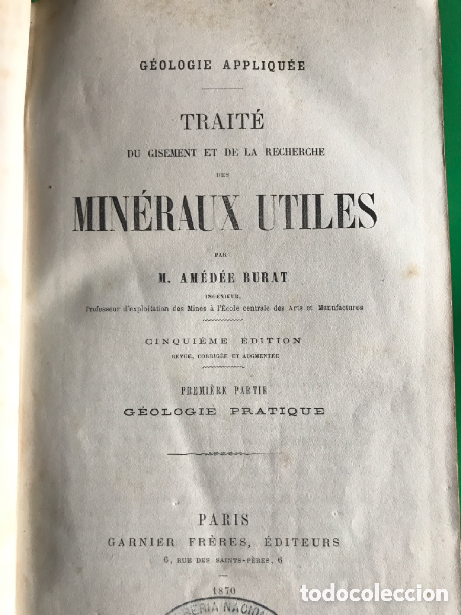 Libros antiguos: GEOLOG&Iacute;A APLICADA - Foto 3