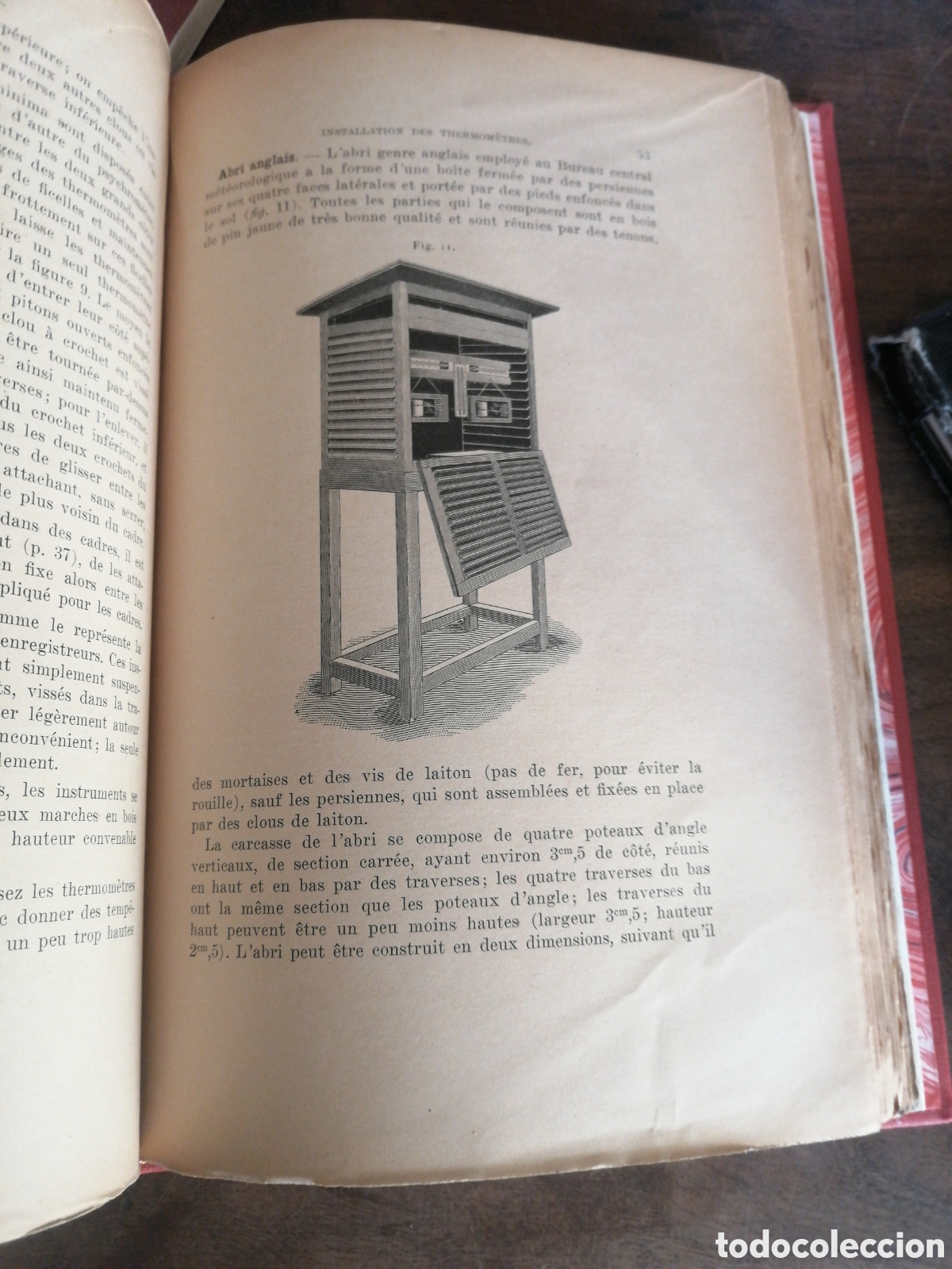 Libros antiguos: 1931 Instructions meteorologiques. A. Angot - Foto 3