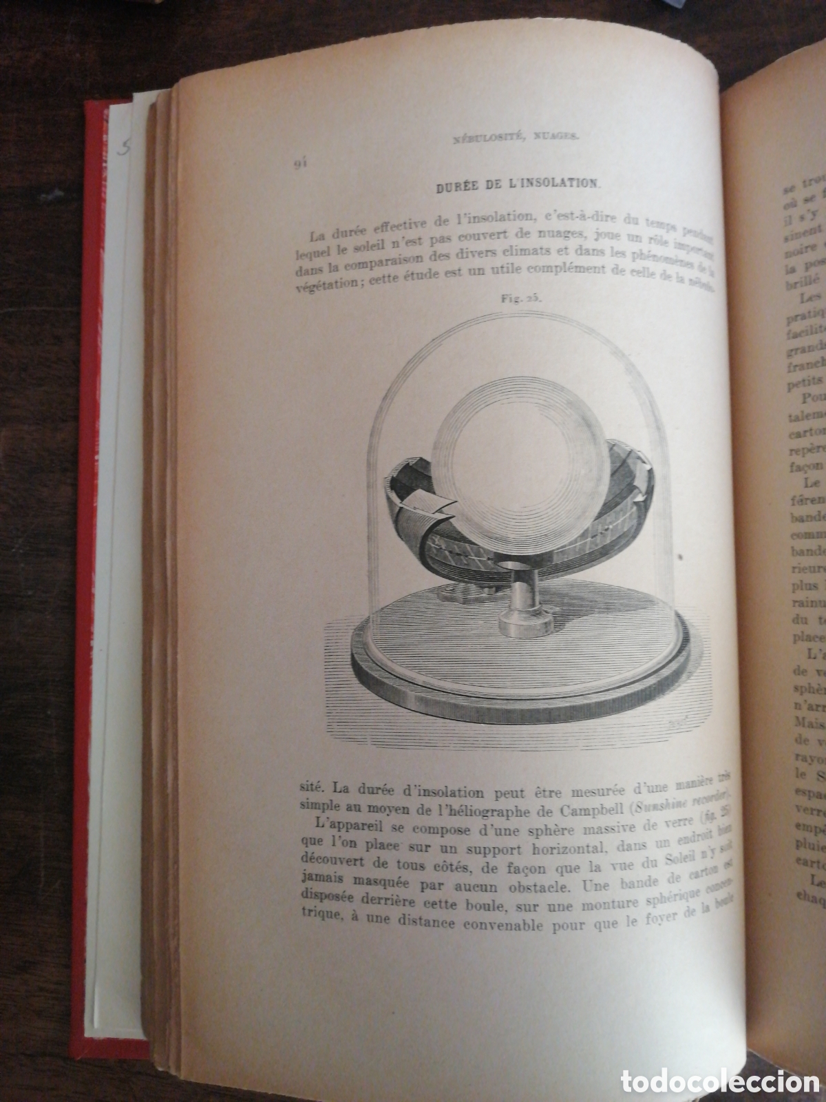 Libros antiguos: 1931 Instructions meteorologiques. A. Angot - Foto 1