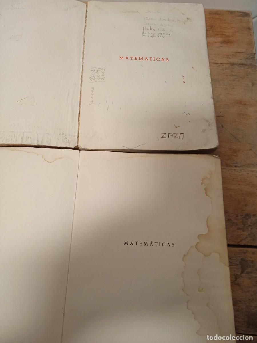 Libros antiguos: Antiguos libros matematicas 4&ordm; y 6 &ordm; ediciones S.M - Foto 6