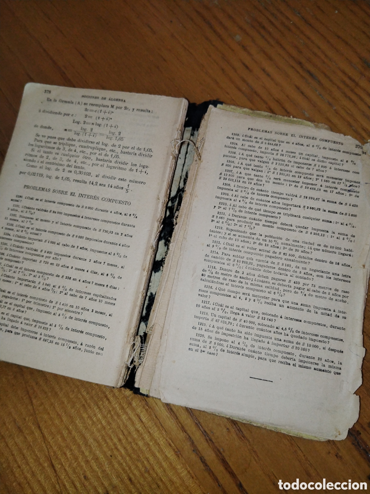 Libros antiguos: Elementos de aritm&eacute;tica. Bru&ntilde;o - Foto 4