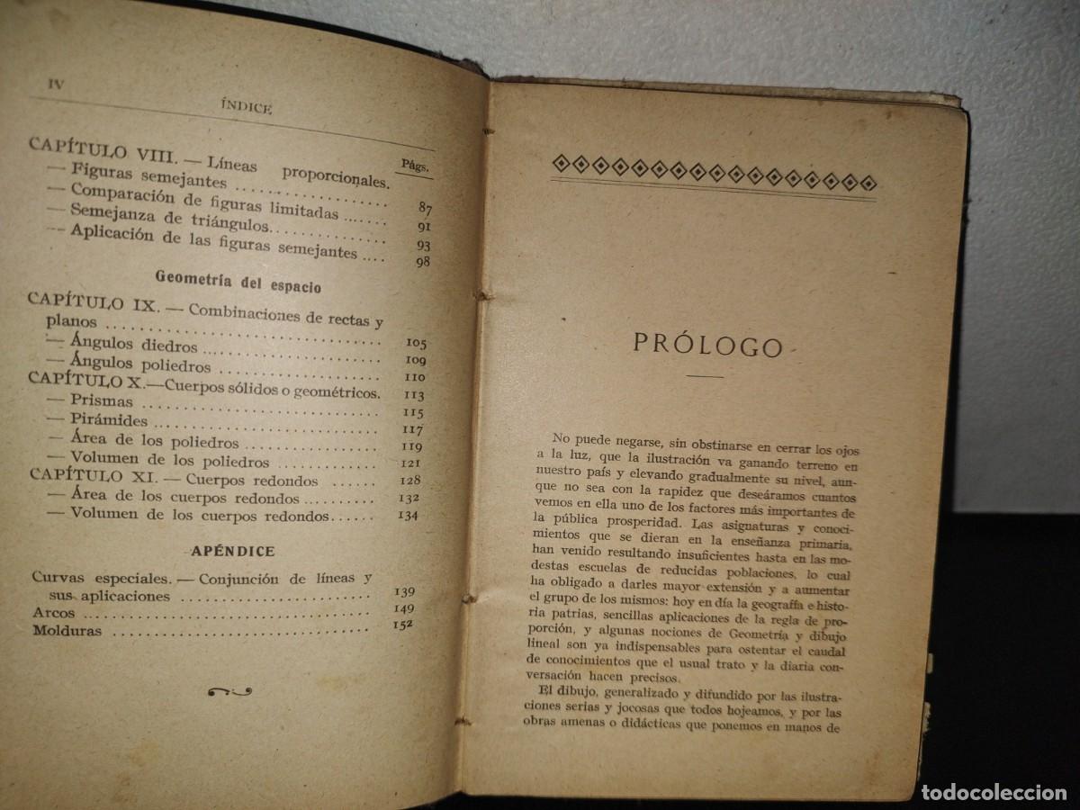 Libros antiguos: 193- GEOMETR&Iacute;A RAZONADA - D. JAIME VI&Ntilde;AS Y CUS&Iacute; - 1900S - Foto 6