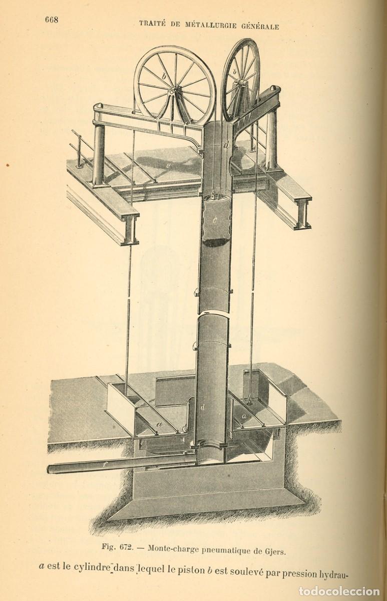 Libros antiguos: TRATADO DE METALURGIA GENERAL. 1904 - Foto 2