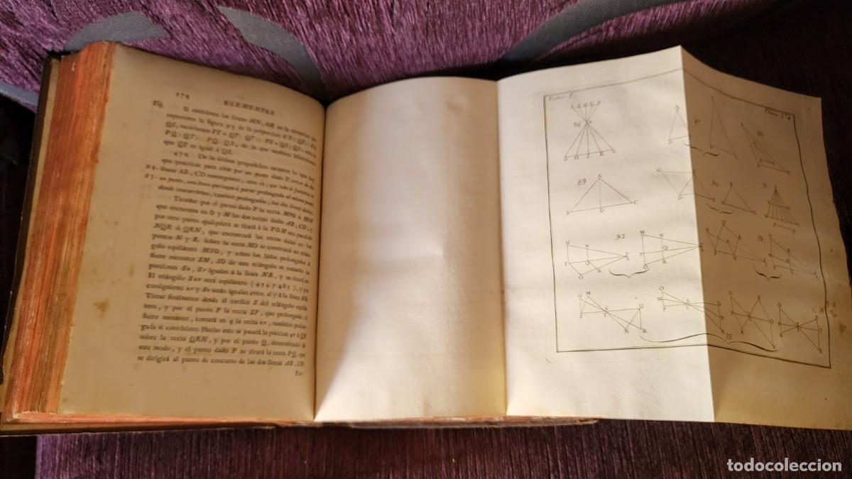 Libros antiguos: ELEMENTOS DE MATEM&Aacute;TICA POR D. BENITO BAILS 1779 TOMO I - Foto 5