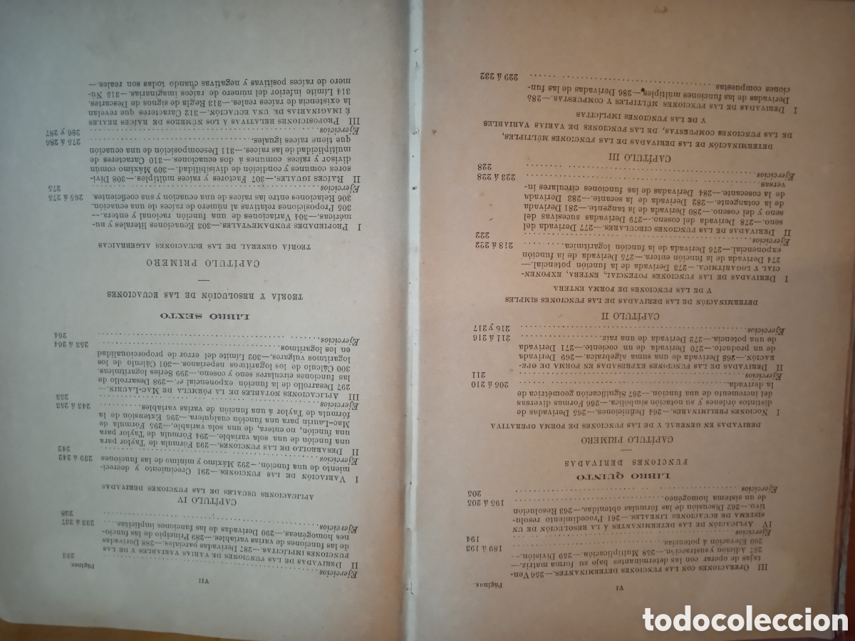 Libros antiguos: &Aacute;lgebra, segunda parte. D. I. Salinas, D. M. Ben&iacute;tez. - Foto 6