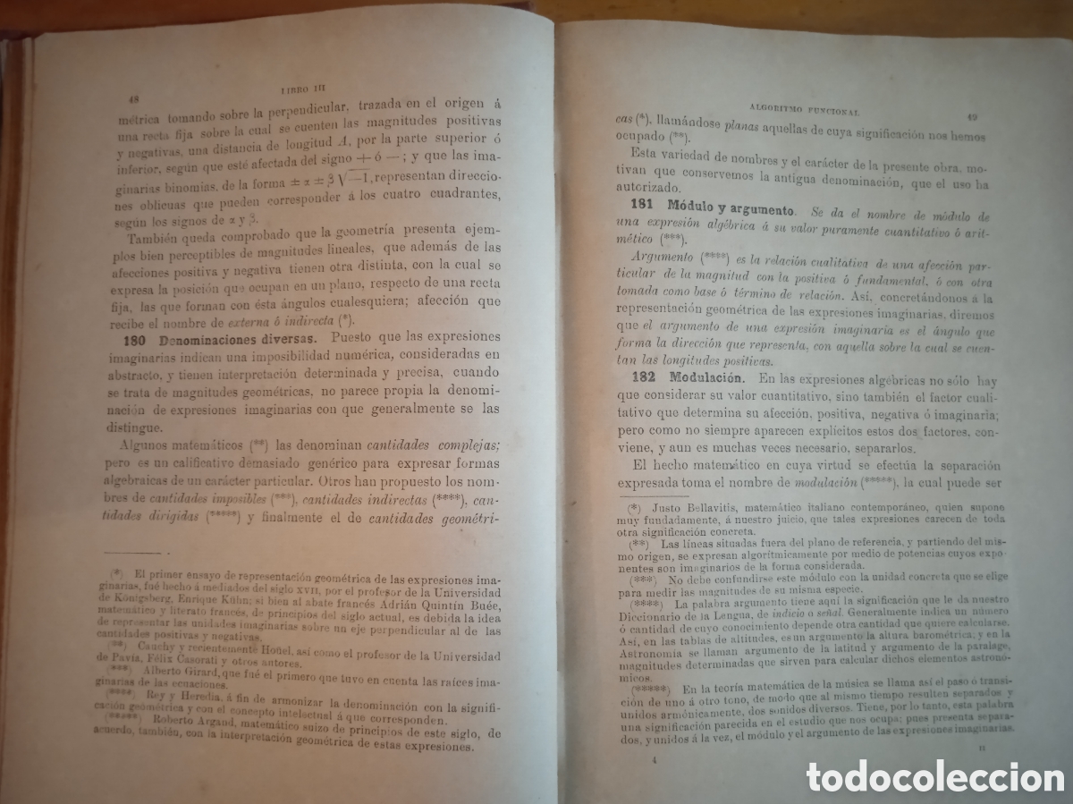 Libros antiguos: &Aacute;lgebra, segunda parte. D. I. Salinas, D. M. Ben&iacute;tez. - Foto 8