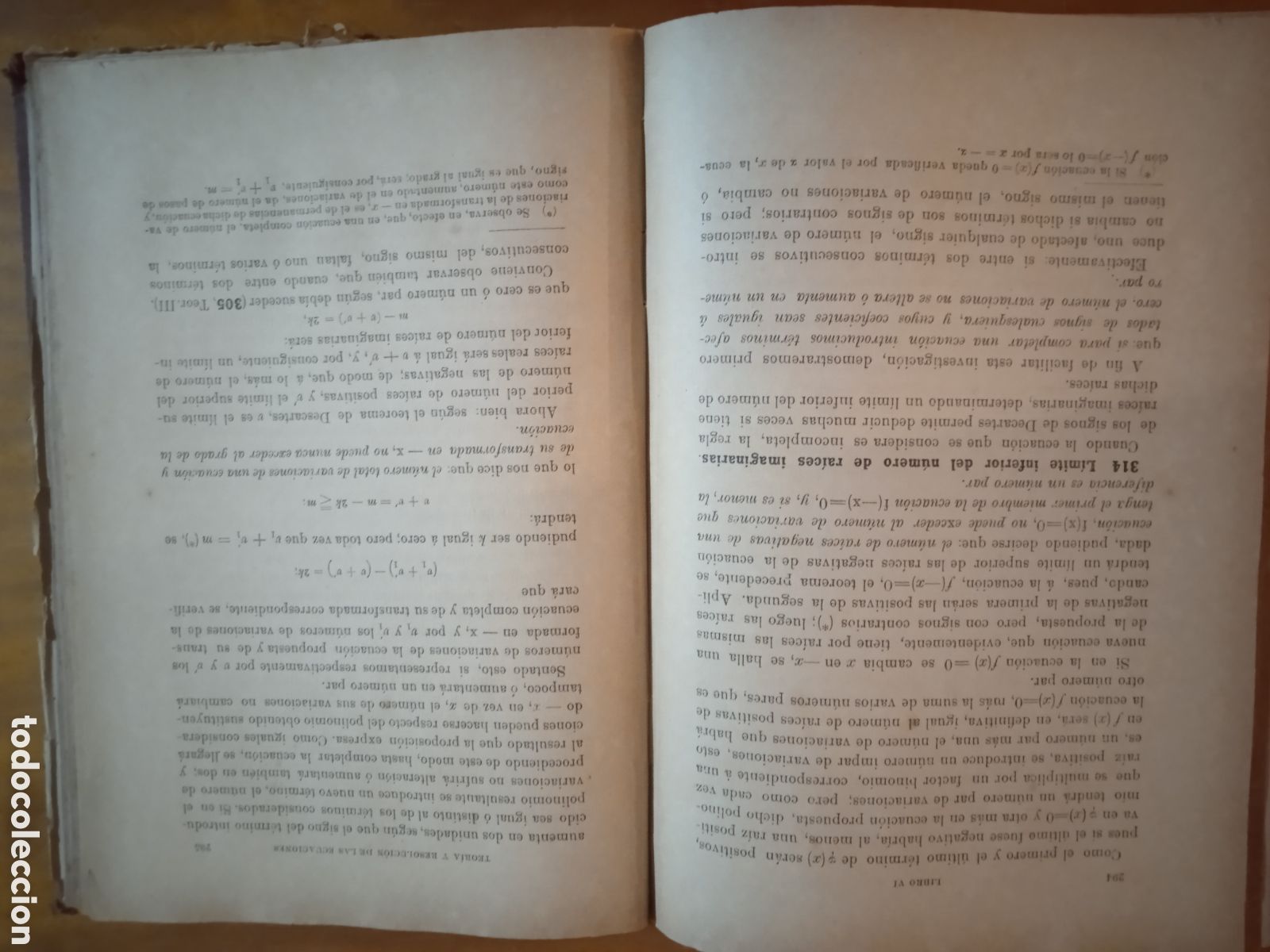 Libros antiguos: &Aacute;lgebra, segunda parte. D. I. Salinas, D. M. Ben&iacute;tez. - Foto 11