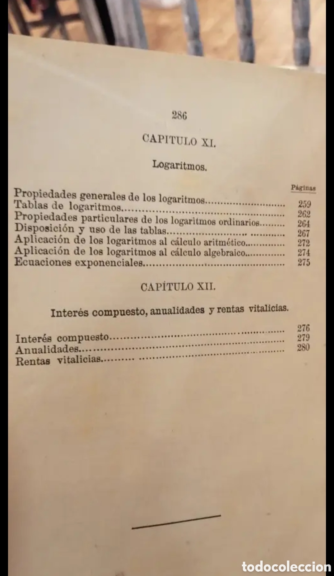 Libros antiguos: 1894 Principios de Aritm&eacute;tica y &Aacute;lgebra - Foto 9
