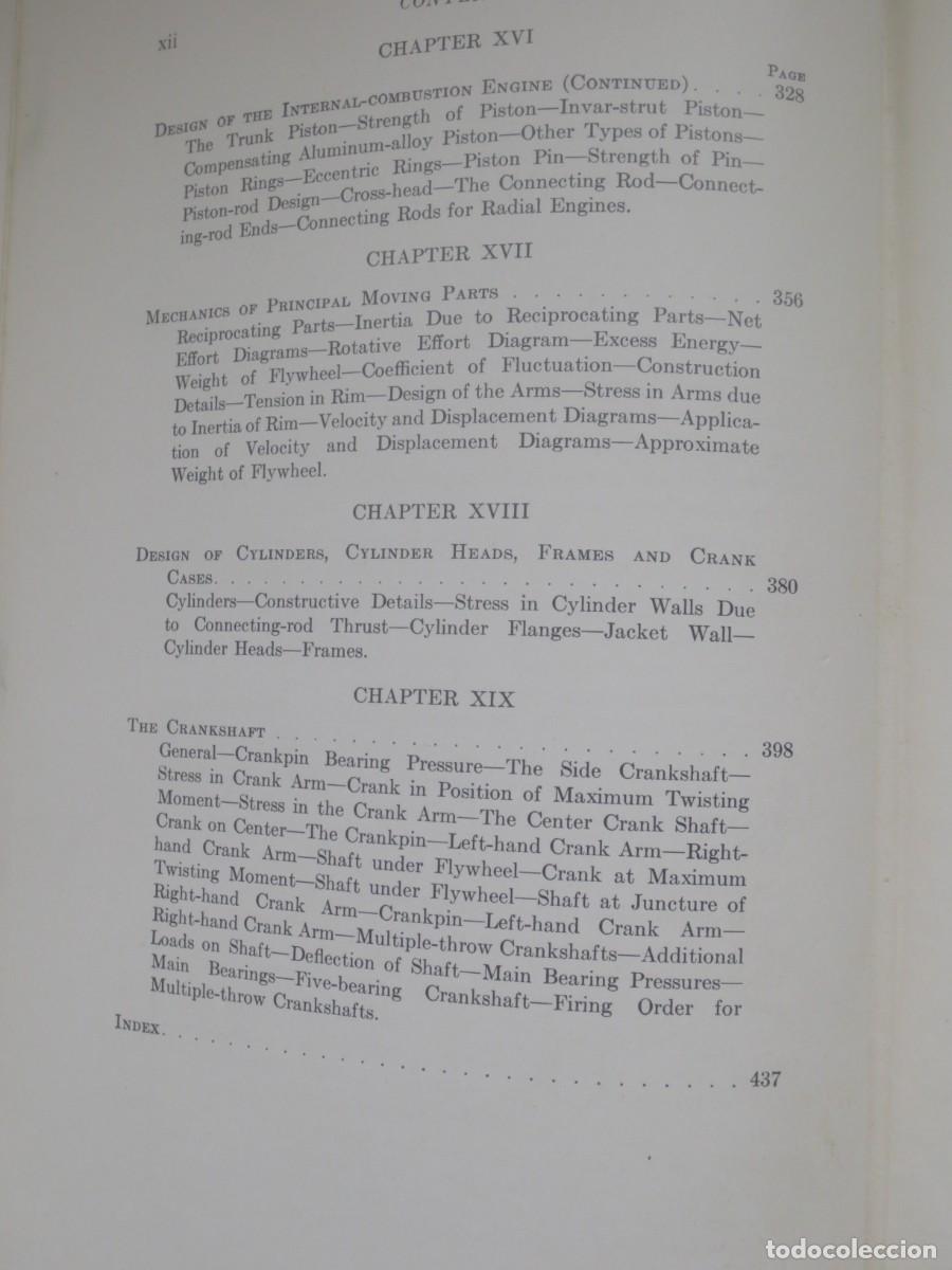 Libros antiguos: Motores de Combustion Interna - Foto 6