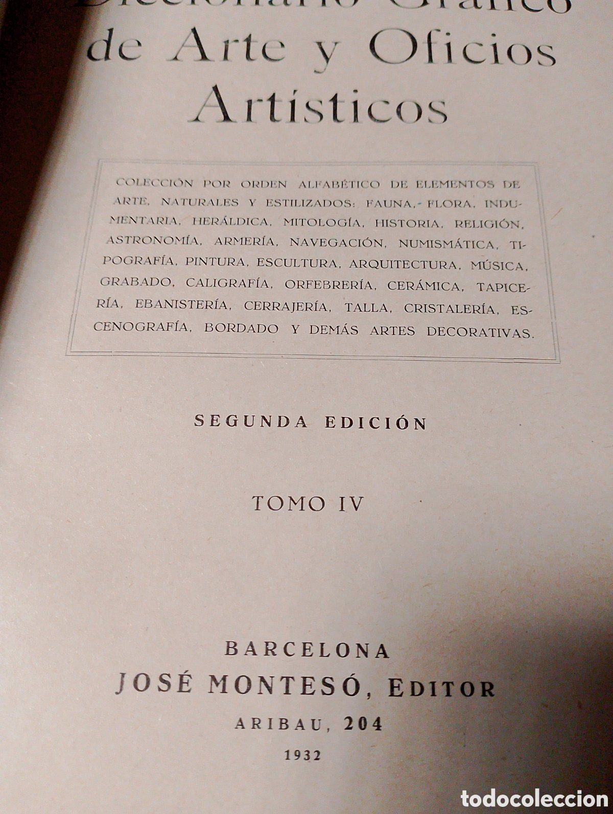 Libros antiguos: 4 Tomos Arte y Oficios 1932 - Foto 2