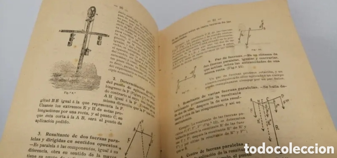 Libros antiguos: 1914 Curso elemental de F&iacute;sica - Foto 3