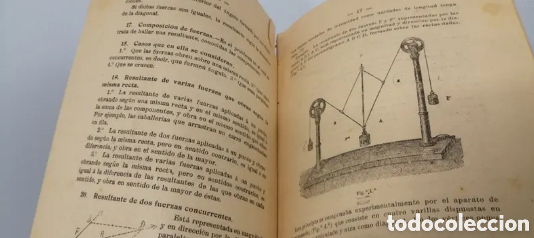 Libros antiguos: 1914 Curso elemental de F&iacute;sica - Foto 5