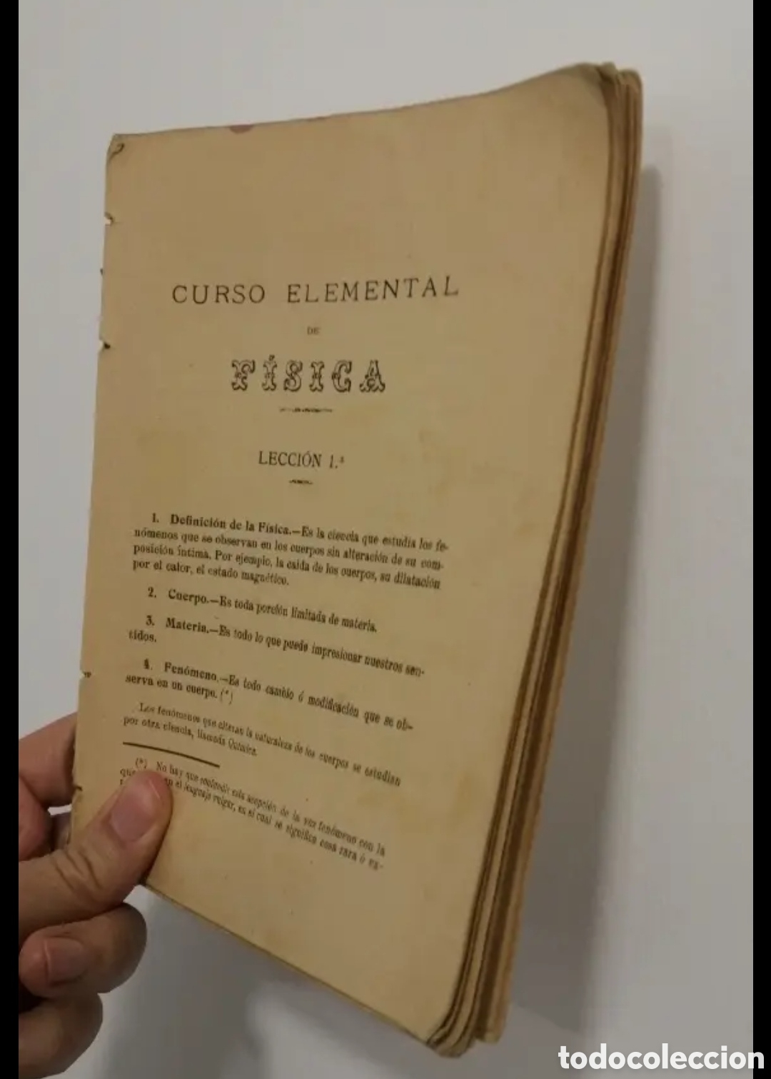 Libros antiguos: 1914 Curso elemental de F&iacute;sica - Foto 6