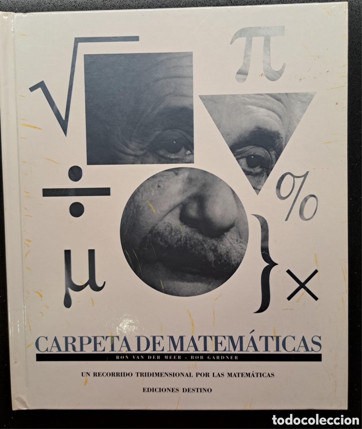 Libros antiguos: Carpeta de matem&aacute;ticas - Foto 1