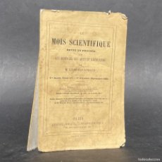 Libros antiguos: 1866 - LE MOIS SCIENTIFIQUE - REVISTA DE PROGRESOS CIENTIFICOS E INDUSTRIALES