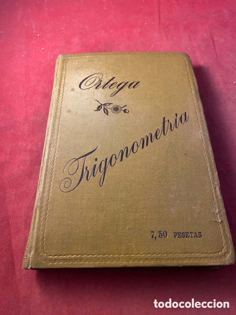 Libros antiguos: TRIGONOMETR&Iacute;A 1902 - Foto 1