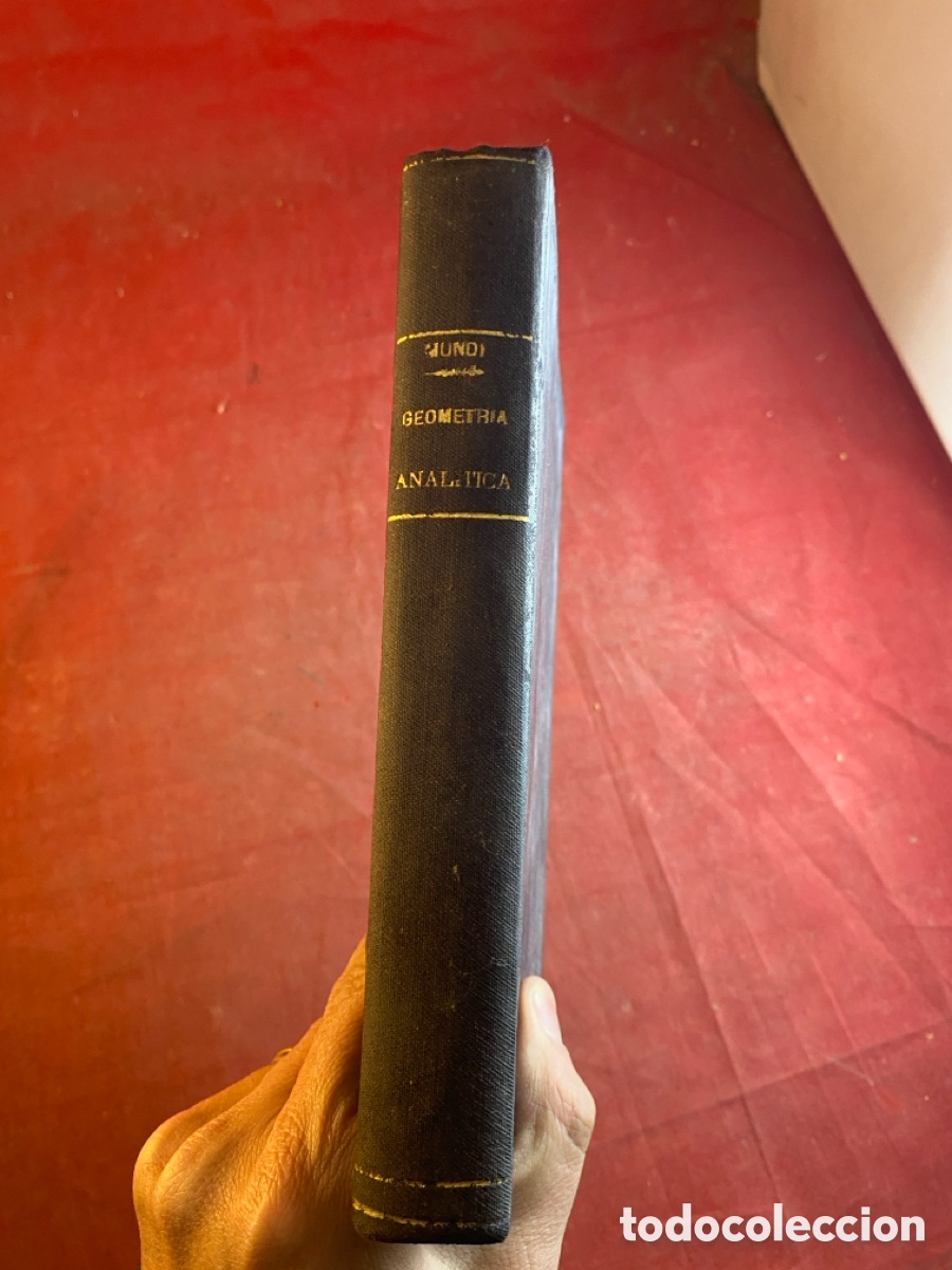 Libros antiguos: LECCIONES DE GEOMETR&Iacute;A ANAL&Iacute;TICA - Foto 1