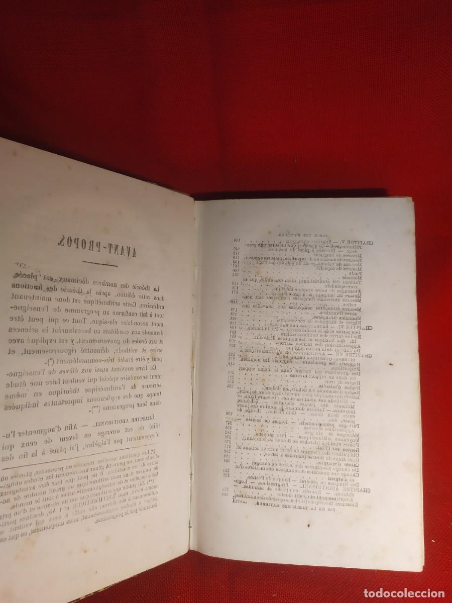 Libros antiguos: 1884. Cours darithmetique. Guilmin. - Foto 7