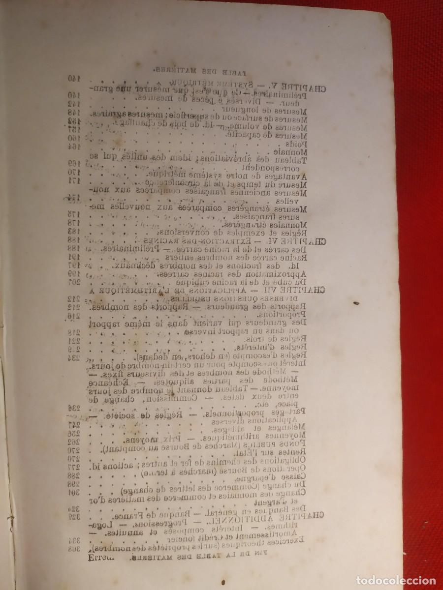 Libros antiguos: 1884. Cours darithmetique. Guilmin. - Foto 8