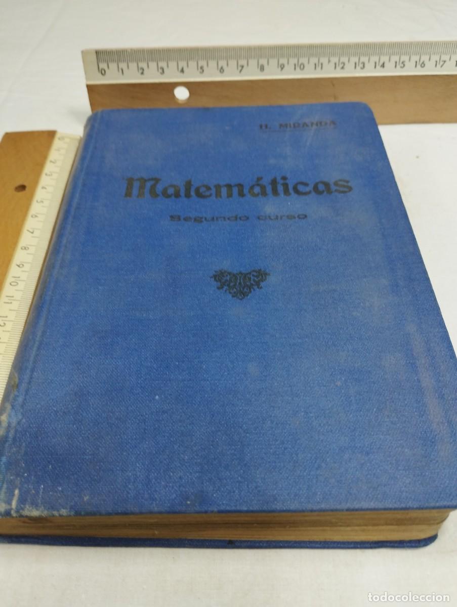 Libros antiguos: Matem&aacute;ticas, segundo curso. H. Miranda, 1935 - Foto 1