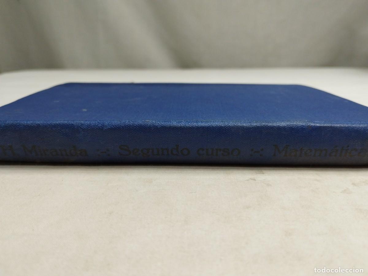 Libros antiguos: Matem&aacute;ticas, segundo curso. H. Miranda, 1935 - Foto 3